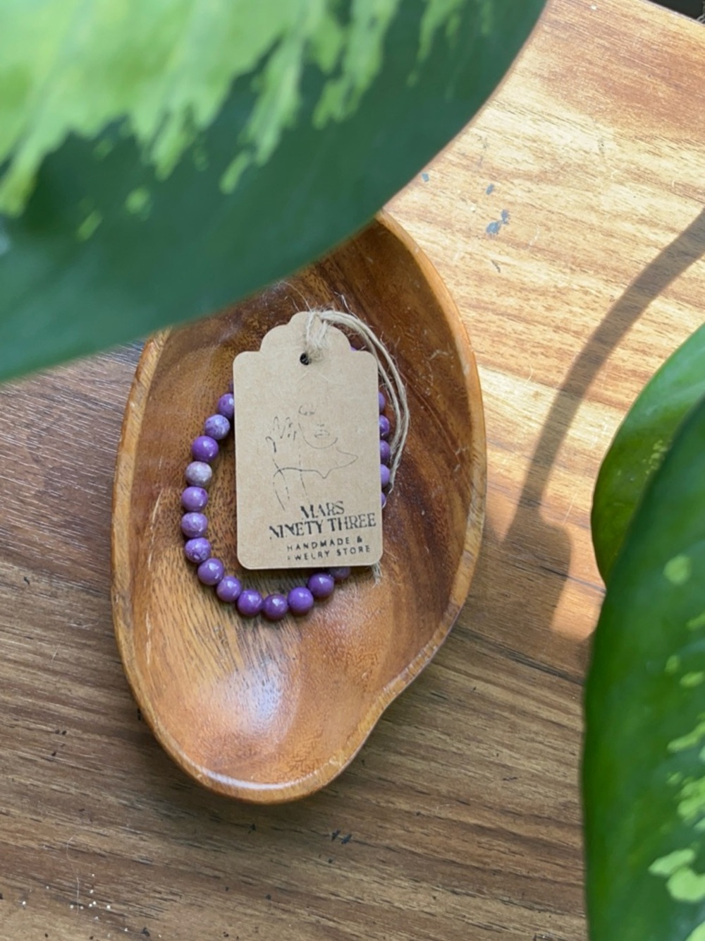 6MM CHAROITE BRACELET